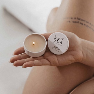 Bijoux Indiscrets Slow Sex Массажная свеча для всего тела, 50 г Bijoux Indiscrets  Испания