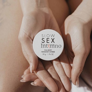 Bijoux Indiscrets Slow Sex Массажная свеча для всего тела, 50 г Bijoux Indiscrets  Испания