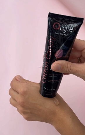 Orgie Lube Tube Съедобный лубрикант для орального секса, 100 мл Orgie  Бразилия