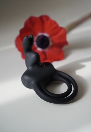 Happy Rabbit Cock Ring Эрекционное виброкольцо с подхватом мошонки 50 Shades of Grey  