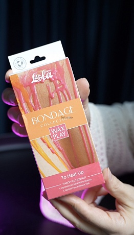 Набор из 2х ароматизированных Wax Play свечей Lola  Нидерланды