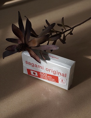 Sagami Original 002 полиуретановые презервативы Sagami  Япония